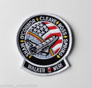 USA NASA EMBROIDERED SPACE SHUTTLE ATLANTIS PATCH  3 INCHES - Picture 1 of 1