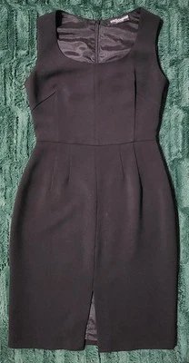 Dolce & Gabbana Sleeveless Black Dress Size 38 (US 2) LBD Scoop Neck - Image 1 of 4