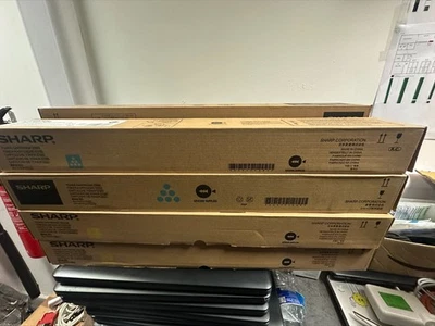 Sharp MX-36GT Full Set Original Toner Cartridge (BLK, MG, YL, CYN) - Image 1 of 4