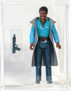 Vtg 1980 Star Wars Lando Calrissian Teeth Bespin Figure Kenner CAS 90 (92.7) AFA - Picture 1 of 3