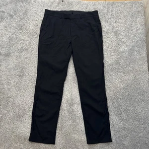 Kenneth Cole Wool Dress Pants Trousers Mens 34X29 Business Casual Minimalist - Picture 1 of 11