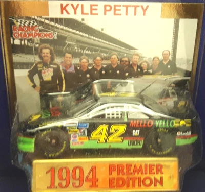 Kyle Petty #42 1994 Brickyard 400 Mello Yello Pontiac 1 of 20000 Racing Champion - Image 1 of 4