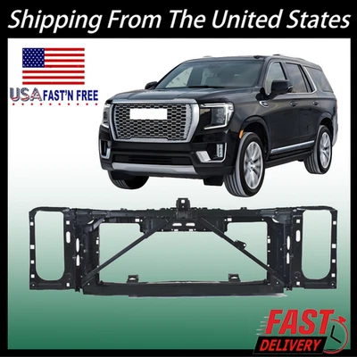 Header Panel Radiator Support For GMC 2015-2020 YUKON 23266741 Black Foto 1 de 4