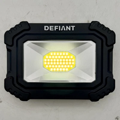 Defiant Rechargeable Magnetic Utility Light Plastic Black Gray - Image 1 of 2