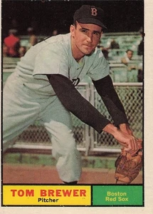 1961 Topps #434 Tom Brewer, EX - Bild 1 von 2