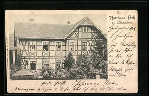 Floh bei Schmalkalden, Ansichtskarte, Ansicht vom Pfarrhaus - Bild 1 von 2