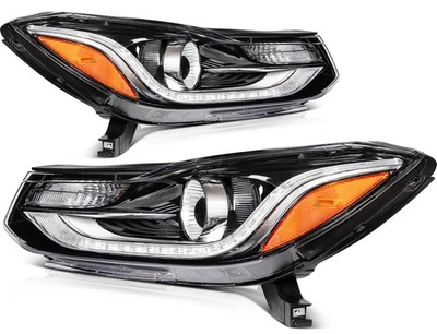 Headlights Assembly w/LED DRL Headlamp Left+Right For 2017-2022 Chevy Trax Foto 1 de 4