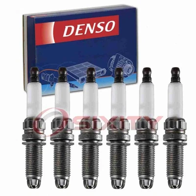 6 bujías Denso para BMW 740Li 2013-2015 3,0 L L6 encendido secundario ig Foto 1 de 4