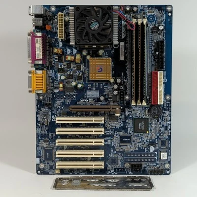 Gigabyte GA-7DXE Socket 462 AGP Motherboard Athlon XP 1800+ 768MB RAM Windows 98 - Image 1 of 4