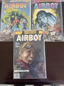 Eclipse Comics / 3er Set / Airboy / # 14 , 27 , 48 / Sehr guter Zustand, - Bild 1 von 4