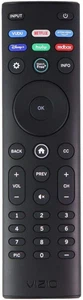 Remote (XRT140) with Vudu/Netflix/Prime/Disney/Hulu/Redbox Keys - Black - Picture 1 of 12