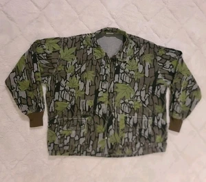 Chaqueta Boxie Trebark De Colección Para Hombres XL Camuflada Cremallera Completa Grande Holandesa Hecha en EE. UU. Suelta - Imagen 1 de 21