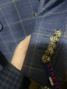 Suit English Laundry 46 Regular Brand New Blue - Picture 1 of 6