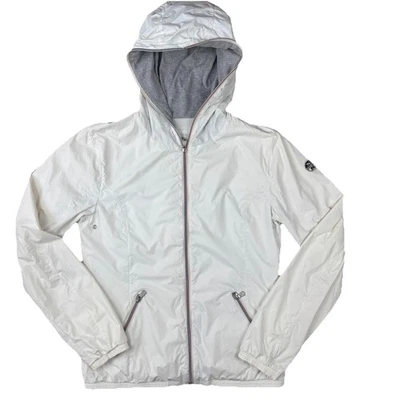 North Sails Lightweight Hooded Windbreaker Jacket Off White Men’s Medium - image 1 of 4