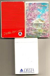 Delta Air Lines Spielkarten (3 komplette Decks) - Bild 1 von 1