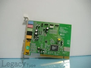 C-Media CMI8738/PCI-6CH-LX PCI Sound Card Used/Untested - Picture 1 of 4