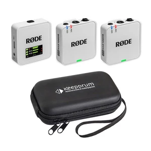 Rode Wireless GO Gen 3 Inalámbrico 2 Canales Micrófono Sistema Inalámbrico Blanco con Softcase - Imagen 1 de 9