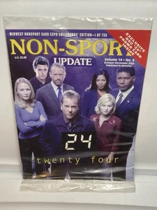 NON-SPORT UPDATE MAGAZINE "24" Vol. 14 #5 OCT/NOV 2003 SEALED - RARE 1 of 750 - Imagen 1 de 3