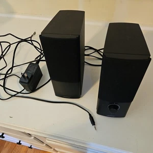 BOSE Companion 2 Series III Multimedia PC Speakers TESTED “Nice” w/power supply - Afbeelding 1 van 12