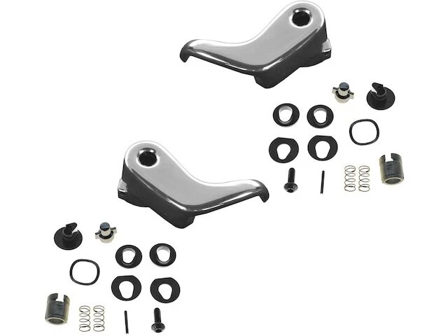 Vent Window Crank Handle Set For 1980-1986 GMC K1500 1981 1982 1983 1984 DH367CT - Image 1 of 1