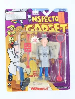 Inspector Gadget Go Go Gadget Snap Open Hat Action Figure Tiger New Sealed - Image 1 of 4
