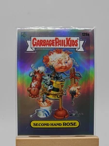 2021 Topps Chrome Garbage Pail Kids Second Hand Rose Refractor #129a - Picture 1 of 2