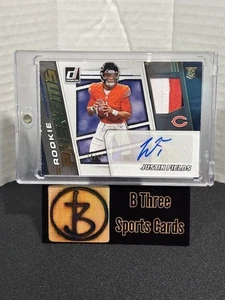 Justin Fields 2021 Donruss #RPA-JFI RPA RC Patch Auto /49 Bears Jets A0887 - Bild 1 von 4