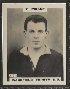 PINNACE FOOTBALL-PHOTO BACK-#0982- RUGBY - WAKEFIELD TRINITY NU - T. PICKUP  - Foto 1 di 2