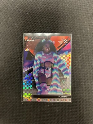 2021 Topps Finest WWE Naomi X-Fractor #25 - Image 1 of 2