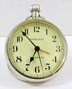 Reloj de escritorio Newgate London años 90 diseño cronómetro cromo - Imagen 1 de 12