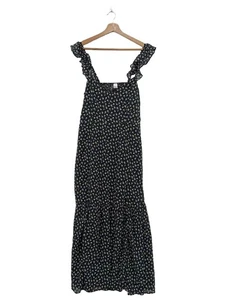 H&M Abito estivo Donna Abito Taglia IT 44 nero-rosa-verde stile casual - Foto 1 di 5