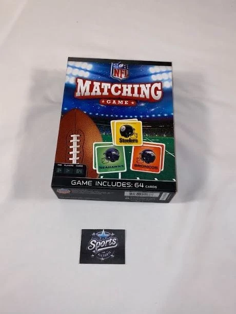 NFL Matching Game - All 32 Teams - 64 Card Memory Game - New Ages 3+ FREE SHIP! - Image 1 of 1