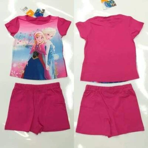 SOMMER PYJAMA FROZEN MÄDCHEN 3-4-5-6-8 JAHRE - Bild 1 von 16