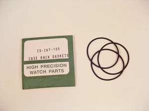 For ROLEX 3X O Ring 29-287-105 Seals Gaskets Case Backs Part Watch New Part P5D - Picture 1 of 1