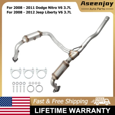 Каталитический конвертер для JEEP FREEDOM DODGE NITRO 3,7 л 2008 2009 2010 2011 2012 - Изображение 1 из 4