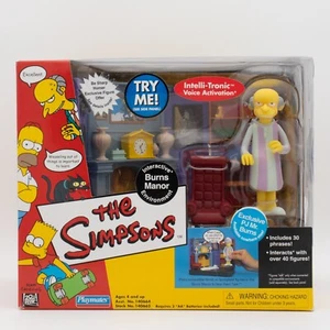 Figura interactiva de Los Simpson Mr. Burns Burns Manor entorno compañeros de juego - Imagen 1 de 8