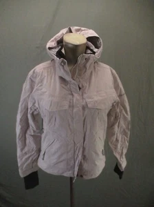 Columbia TITANIUM OMNI-TECH Size M Womens Pink Powder Skirt Snowboard Jacket 492 - Picture 1 of 12