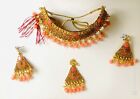Pink Indian Traditional Jewellery Set
