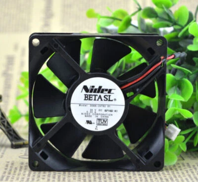 1PCS NEW NIDEC D08A-24TS2 01 24V 8CM 80X25MM cooling fan #LRR - Image 1 of 3