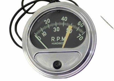 Винтажный тахометр Sun 7000 об/мин RC-71 Tach 7K от оригинального производителя GM 62 Chevy Impala 5K Redline - Изображение 1 из 4