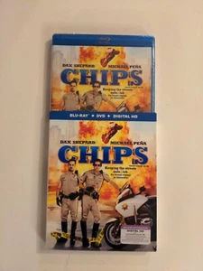 CHIPs (Blu-ray/Dvd,2017, W/Slipcover) Dax Shepard, Rosa Salazar, Bilingual  - Picture 1 of 3