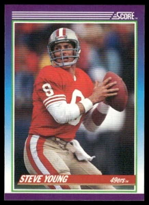 Puntuación #145 Steve Young 1990 casi nueva o mejor - Imagen 1 de 2