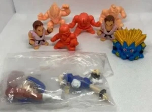 Street Fighter Fatal Fury figure mini doll set of 8 Chun Li Dan retro Japan m460 - Picture 1 of 14