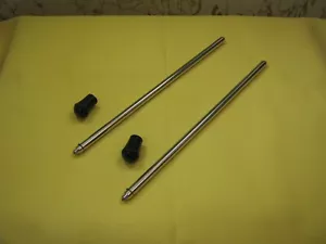 Slingerland Bass Drum Spur Rods (1 pair) 3/8" Diam. 11 1/4" Length "Very Nice" - Picture 1 of 5