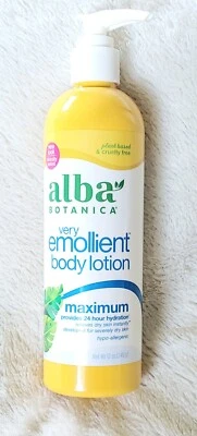 Loción corporal muy emoliente Alba Botanica - hidratación máxima 24H - 340 g/12 oz Foto 1 de 2