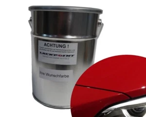Base de agua lista para pulverizar de 1 litro adecuada para BMW A75 pintura de coche roja metálica L - Imagen 1 de 1