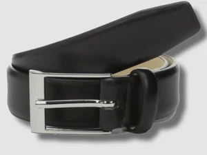 $21 Appaman Kid's Boy's Black Dress Faux Leather Belt Size S 2Y/3Y/4Y - Picture 1 of 2