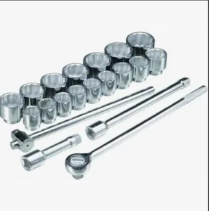 Pittsburgh, one inch drive heavy duty socket set - Picture 1 of 5