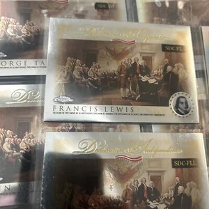 2006 Topps Chrome Signers Of Declaration Of Independence Francis Lewis #SDC-FL - Picture 1 of 1