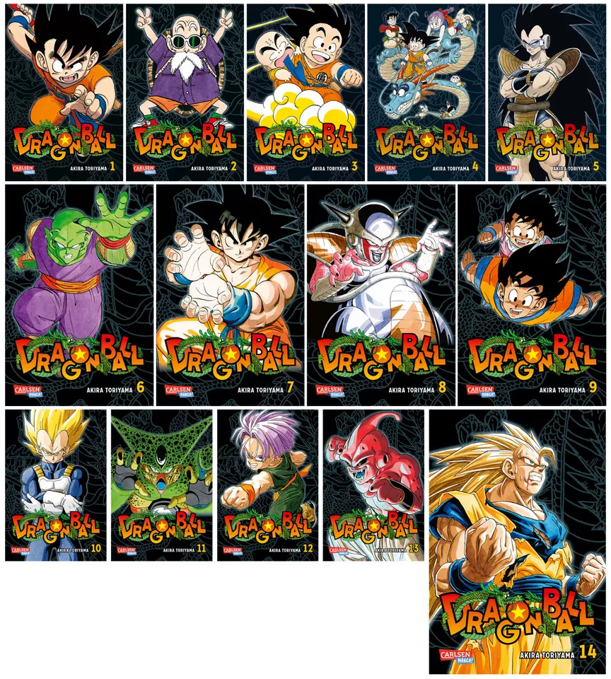 Dragon Ball Massiv Band 1-14 Auswahl | Akira Toriyama | Calsen Manga | Neu |